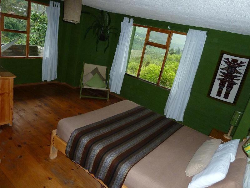La Casa Verde Eco Guest House Баньйос Номер фото